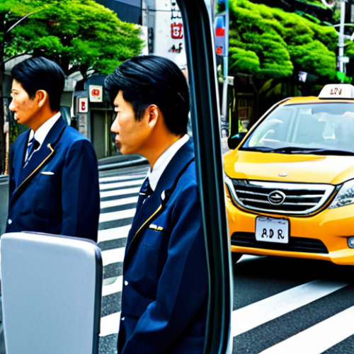 Safe Driving Fundamentals**

"A professional taxi driver, fully clothed in a smart uniform, carefully checking mirrors and blind spots before pulling away from the curb in a bustling Tokyo street, appropriate attire, safe for work, perfect anatomy, natural proportions, family-friendly, realistic, high quality"

**