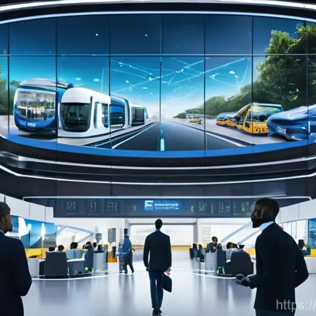 교통직 커리어의 초보자 가이드 - **Prompt 1: The Future of Mobility - Diverse Talent and Innovation**
    A bright, clean, and modern...