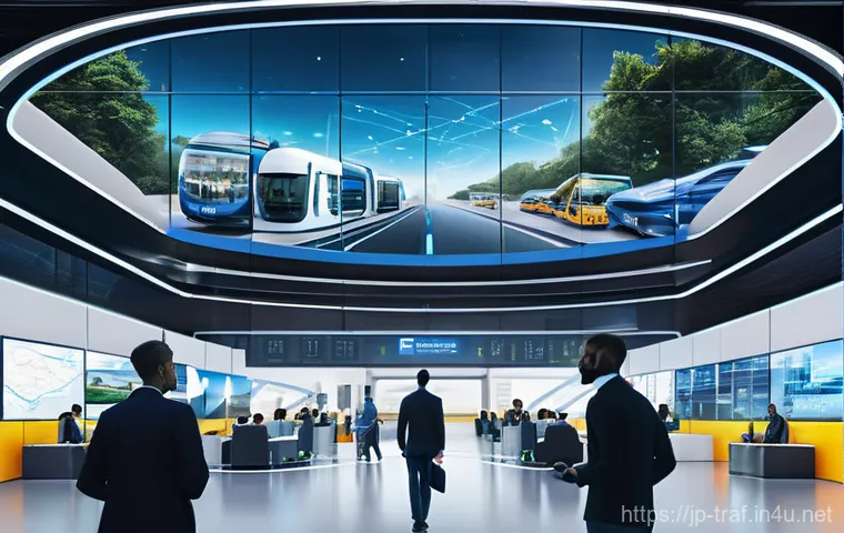 교통직 커리어의 초보자 가이드 - **Prompt 1: The Future of Mobility - Diverse Talent and Innovation**
    A bright, clean, and modern...