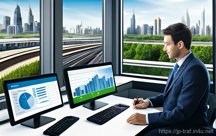 교통직 커리어의 초보자 가이드 - **Prompt 2: Everyday Heroes - The Heart of Transportation**
    A composite image or a scene that hi...