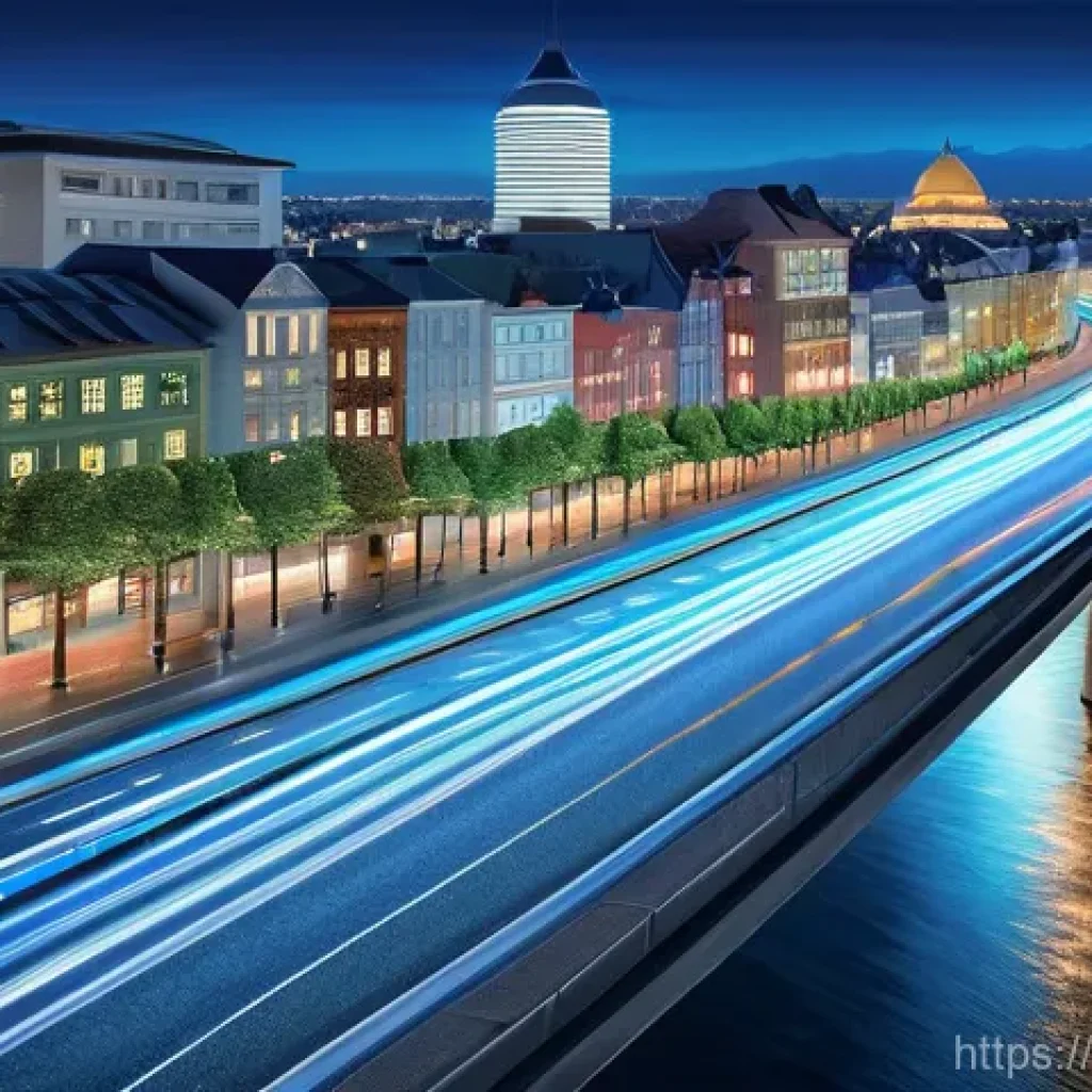 교통업계와 최신 기술 융합 사례 - Here are three detailed image prompts in English, designed for image generation, keeping all the spe...