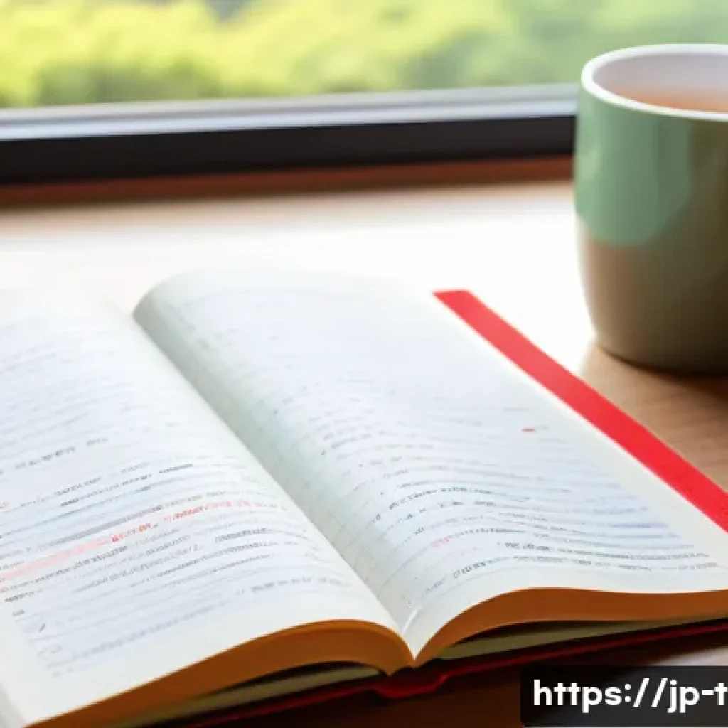 교통분야 자격증 필기시험 요약 정리 - An organized study desk scene focused on Japanese traffic qualification exam preparation, featuring ...